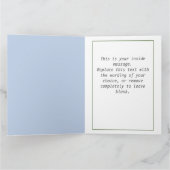 Vliegtuigen trails vormen een Saltire in Sky Kaart (Binnen)