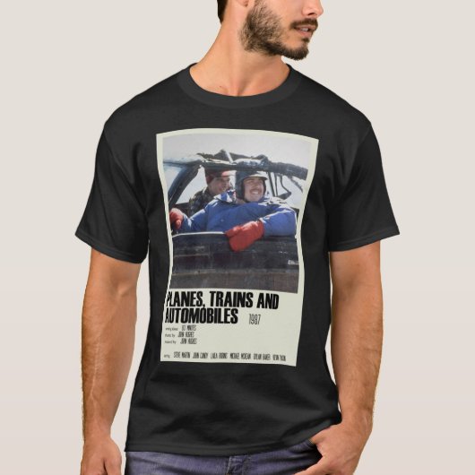 Vliegtuigen, treinen en automobielen Alternatieve  T-shirt (Voorkant)