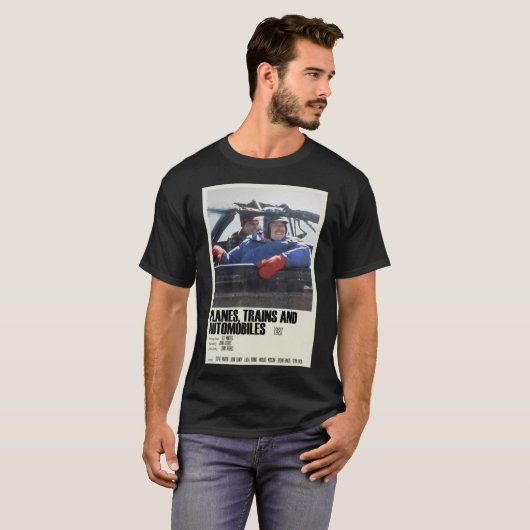 Vliegtuigen, treinen en automobielen Alternatieve  T-shirt (Voorkant volledig)