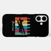 Vliegtuigen,Typografie,Luchtvaart,Minimalistisch,G Case-Mate iPhone Case (Achterkant (horizontaal))