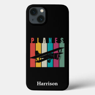 Vliegtuigen,Typografie,Luchtvaart,Minimalistisch,G Case-Mate iPhone Case