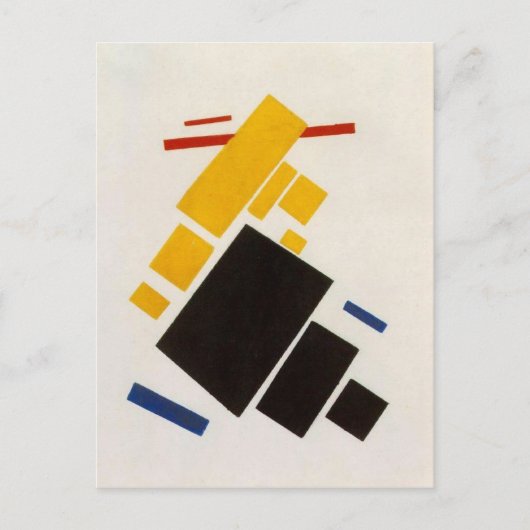 Vliegtuigen van Kazimir Malevich Briefkaart (Voorkant)