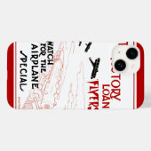  vliegtuigen van patriottische vliegtuigen, vliegt Case-Mate iPhone case (Achterkant (horizontaal))