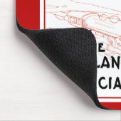 vliegtuigen van patriottische vliegtuigen, vliegt muismat (Hoek)