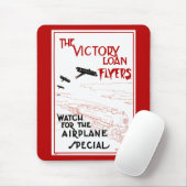 vliegtuigen van patriottische vliegtuigen, vliegt muismat (Met muis)