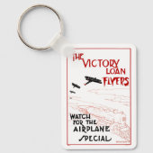 vliegtuigen van patriottische vliegtuigen, vliegt sleutelhanger (Voorkant)