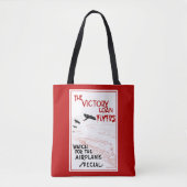  vliegtuigen van patriottische vliegtuigen, vliegt tote bag (Voorkant)