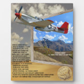 VLIEGTUIGEN VAN TUSKEGEE DIE UIT AFBEELDING VLIEGE FOTOPLAAT (Voorkant)