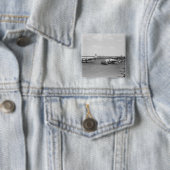 Vliegtuigen Vierkante Button 5,1 Cm (In situ)