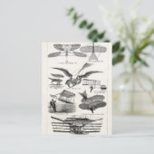  Vliegtuigen Vliegtuigen Retrovliegtuigen Briefkaart (Staand voorkant)