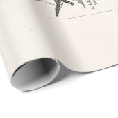 Vliegtuigen Vliegtuigen Retrovliegtuigen Cadeaupapier (Rol Hoek)