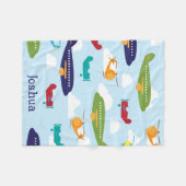 Vliegtuigen voor de persoonlijke luchtvaart van de fleece deken (Voorkant (Horizontaal))