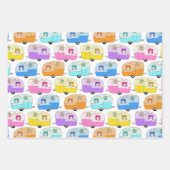 Vliegtuigen voor snelle-ruimtevaart RV's Treinige  Inpakpapier Vel (Voorkant)