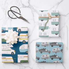 Vliegtuigen voor snelle-ruimtevaart RV's Treinige  Inpakpapier Vel