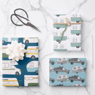 Vliegtuigen voor snelle-ruimtevaart RV's Treinige  Inpakpapier Vel