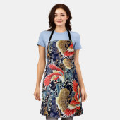 VLIEGTUIGEN, WAVES, SPRINGSTROMEN Japanse Floral Schort (Gedragen)