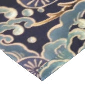 VLIEGTUIGEN, WAVES, SPRINGSTROMEN Japanse Floral Tafelkleed (Gekanteld)