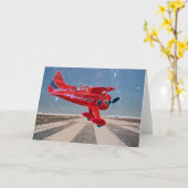 VliegtuigenI-Wenskaart Kaart (Gele Bloem)