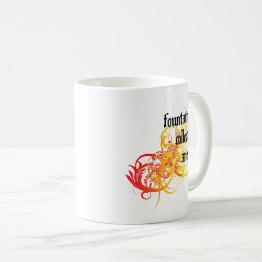 Vliegtuigenverzamelaars zijn heet koffiemok (Voorkant rechts)