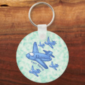 vliegtuigeskader sleutelhanger (Voorkant)