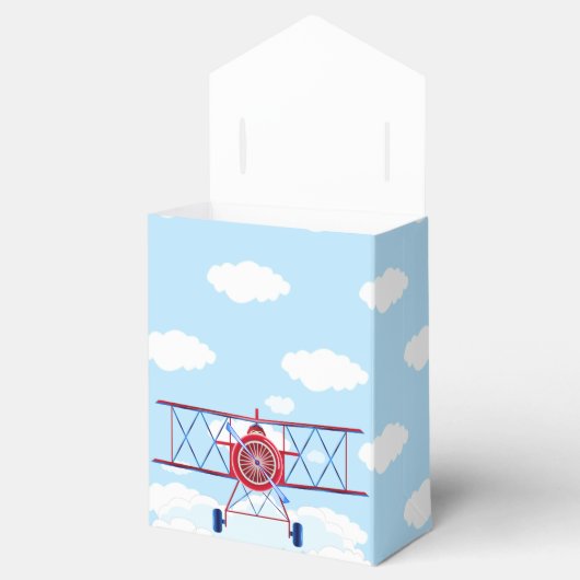  vliegtuigexploitant Birthday Party Bedankdoosjes (Geopend)