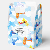 vliegtuigexploitant Birthday Party Bedankdoosjes (Geopend)