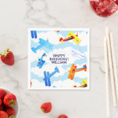 vliegtuigexploitant Birthday Party Servet (Insitu)