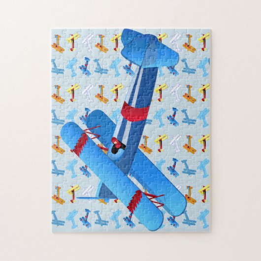  vliegtuigexploitant legpuzzel (Verticaal)