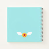 Vliegtuigexploitanten met klautervlucht, speciaal  notitieboek (Achterkant)