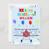 vliegtuigexploitanten vliegtuigexploitanten briefkaart (Voorkant / Achterkant)