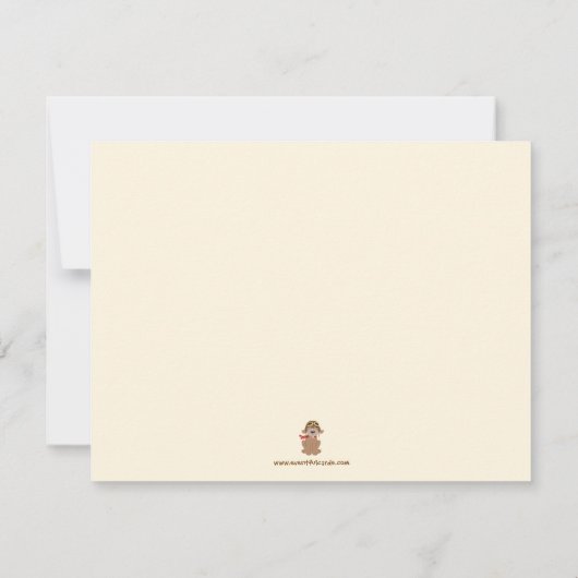 Vliegtuigfeestdag Uitnodiging Hartelijk dank voor (Achterkant)