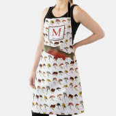 Vliegtuigforel Vissers Witte Waterverf Schort (Insitu)