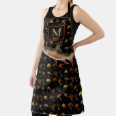 Vliegtuigforel Waterverf Vliegzwarte forel Schort (Insitu)