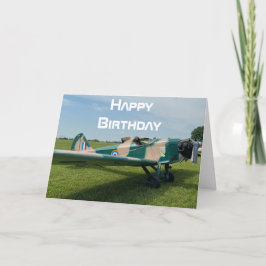 Vliegtuigfoto, Cool Aviation Pilot Verjaardag Kaart