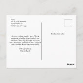  Vliegtuigfoto, Cool Aviation Verjaardag Briefkaart (Achterkant)