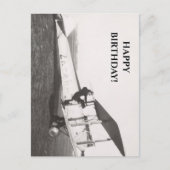  Vliegtuigfoto, Cool Aviation Verjaardag Briefkaart (Voorkant)
