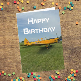 Vliegtuigfoto, Cool Aviation Verjaardag Kaart