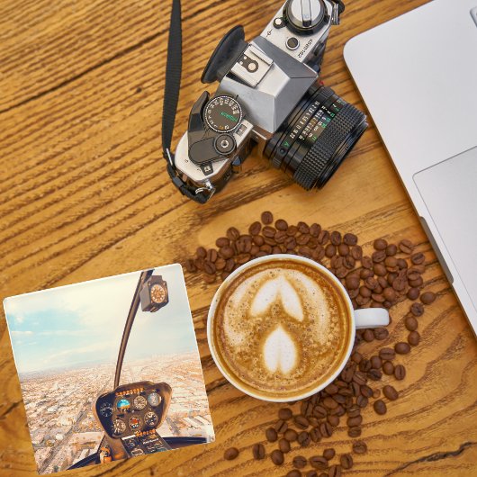 Vliegtuigfoto, Cool Fun Aviation Glazen Onderzetter