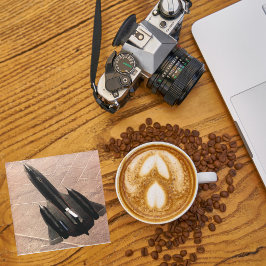 Vliegtuigfoto, Cool Fun Aviation Glazen Onderzetter