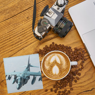 Vliegtuigfoto, Cool Fun Aviation Glazen Onderzetter