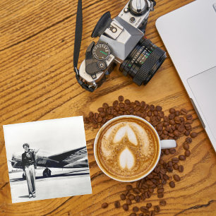 Vliegtuigfoto, Cool Fun Aviation Glazen Onderzetter