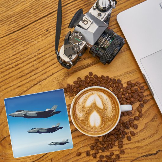 Vliegtuigfoto, Cool Fun Aviation Glazen Onderzetter