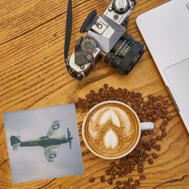 Vliegtuigfoto, Cool Fun Aviation Glazen Onderzetter