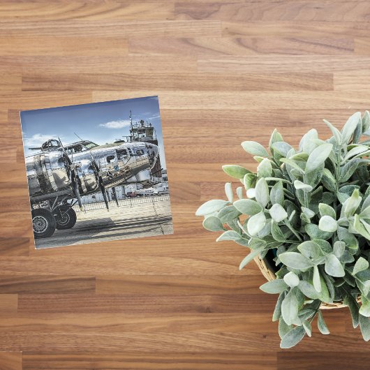 Vliegtuigfoto, Cool Fun Aviation Glazen Onderzetter