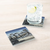 Vliegtuigfoto, Cool Fun Aviation Glazen Onderzetter (Schuin)