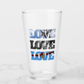 Vliegtuigfoto's in LOVE lijst, Aviation Simple Glas (Voorkant)
