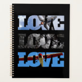 Vliegtuigfoto's in LOVE lijst, Aviation Simple Planner (Voorkant)