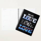 Vliegtuigfoto's in LOVE lijst, Luchtvaart Custom Planner (Display)