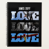 Vliegtuigfoto's in LOVE lijst, Luchtvaart Custom Planner (Voorkant)