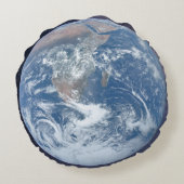Vliegtuiggrondkussen Rond Kussen (Achterkant)